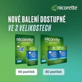 Registered medicinal product Nicorette Mint 4 mg 2 × 40 lozenges