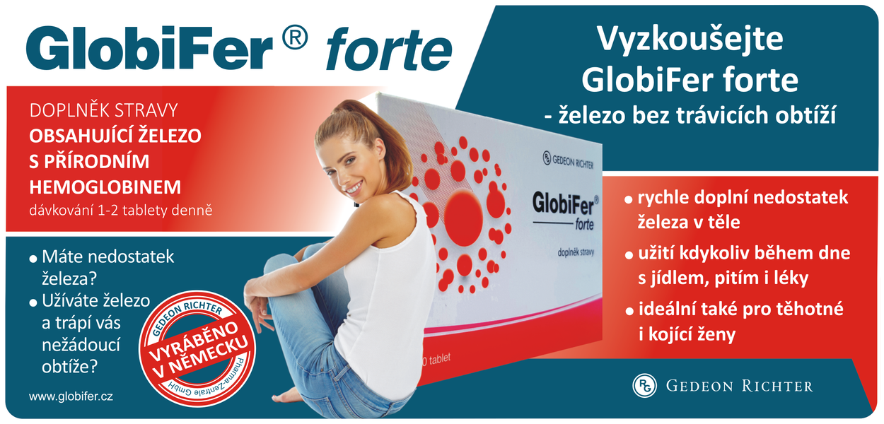 Doplněk stravy GlobiFer forte 40 tablet