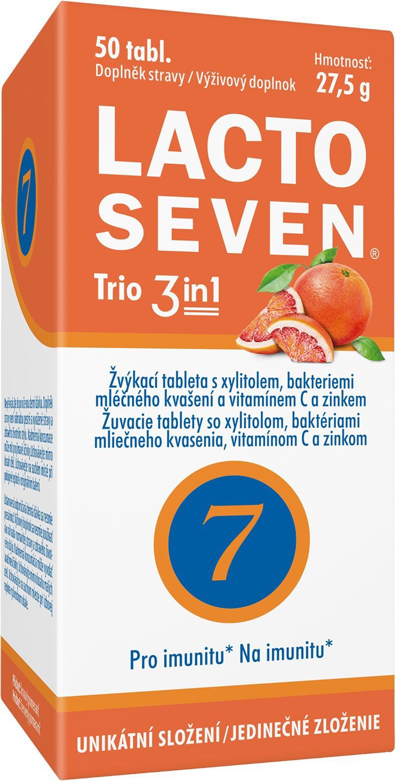 Vitabalans Lactoseven Trio 3in1 50 tablets