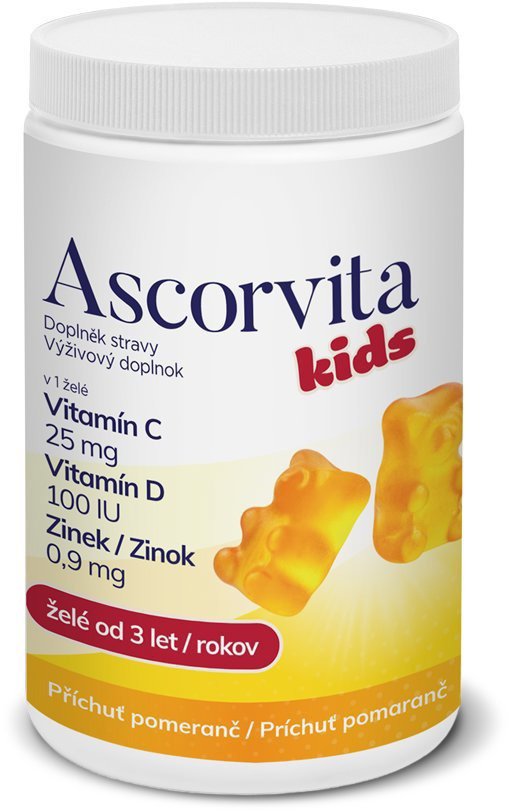 Multivitamin Ascorvita Kids Jelly Bears 60 pcs