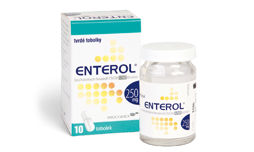 Registered medicinal product Enterol 250 mg 10 capsules