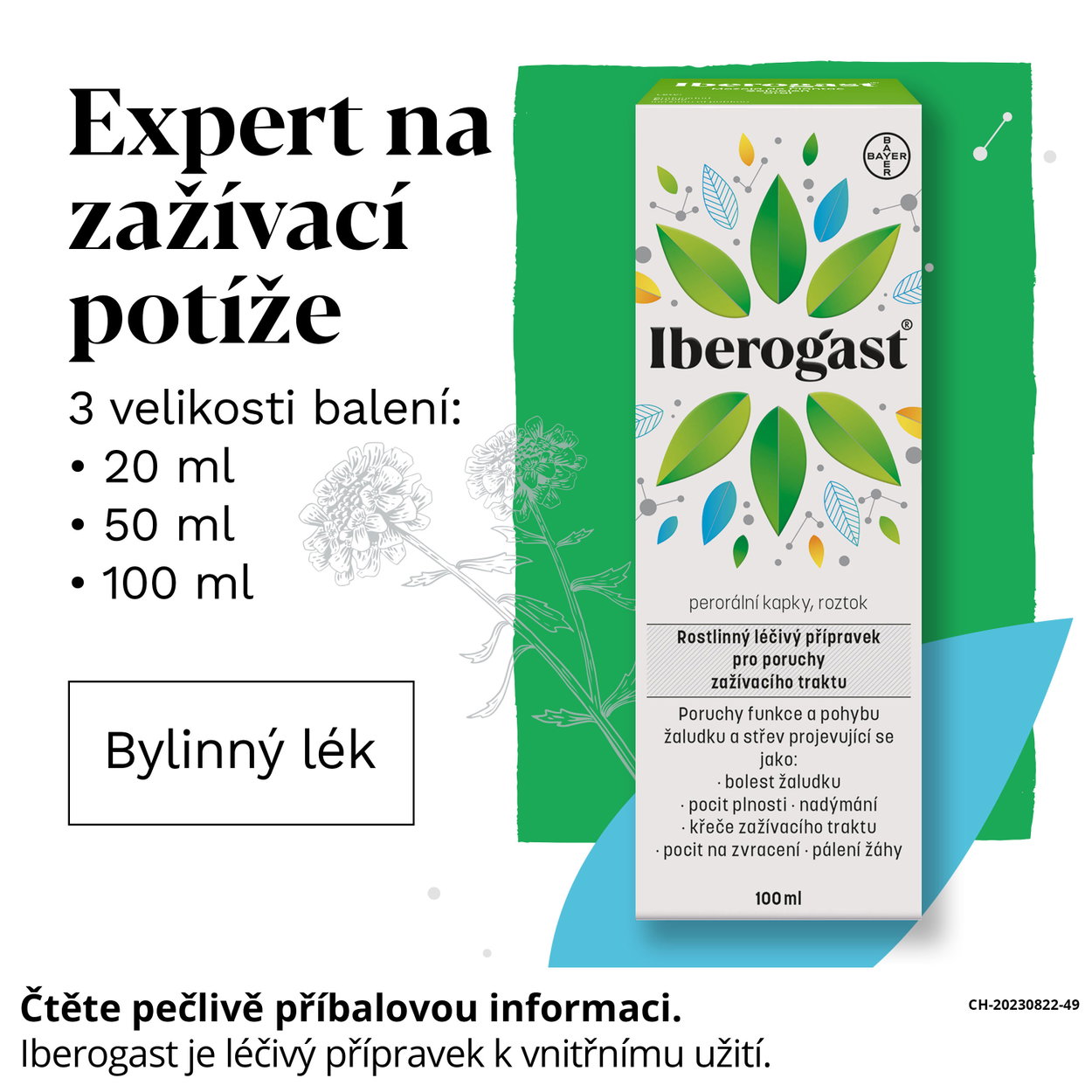 Registered medicinal product Iberogast drops 100 ml