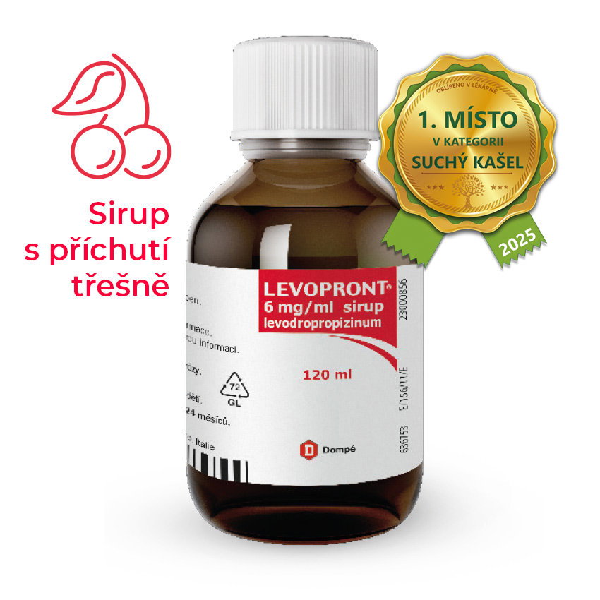 Registered medicinal product Levopront oral syrup 120 ml