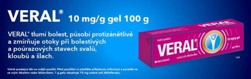 Registered medicinal product Veral 10mg/g gel 50 g