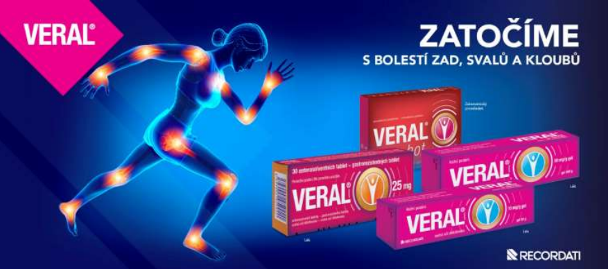 Registered medicinal product Veral 25 mg 30 tablets