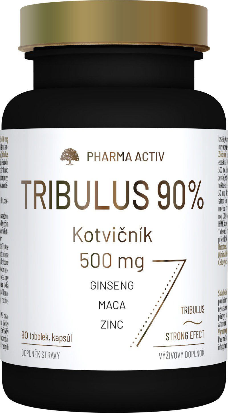 Anabolizér Pharma Activ Tribulus 90% Kotvičník 500 mg 90 tobolek