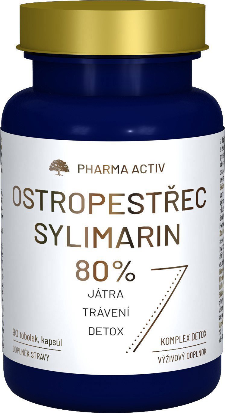 Pharma Activ Milk Thistle Sylimarin 80% 90 capsules