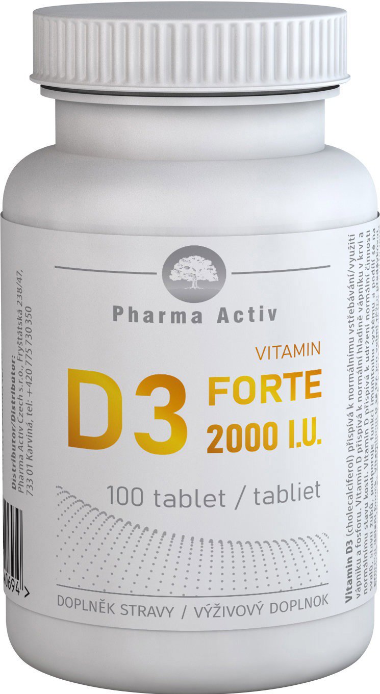 Pharma Activ Vitamin D3 Forte 2000 I.U.