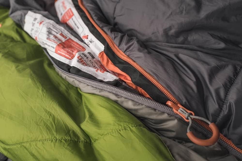 Sleeping bag Pinguin Micra CCS green 185/P