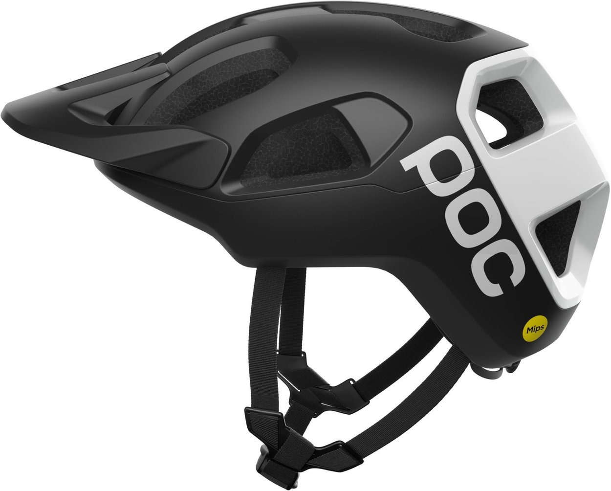 POC Cularis Uranium Black Matt/Hydrogen White Cycling Helmet, Size S