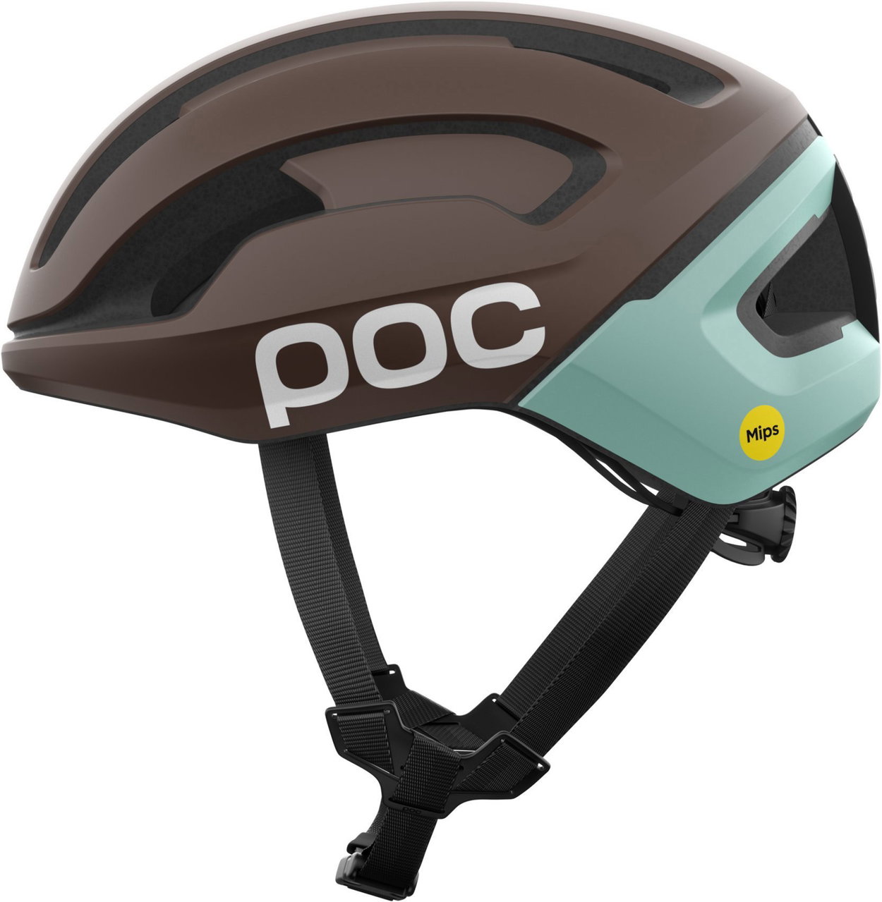 POC Omne Air MIPS Cycling Helmet Bronzite Brown Matt/Lazurite Blue Matt size S