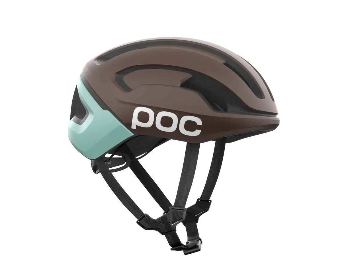 POC Omne Air MIPS Cycling Helmet Bronzite Brown Matt/Lazurite Blue Matt size S