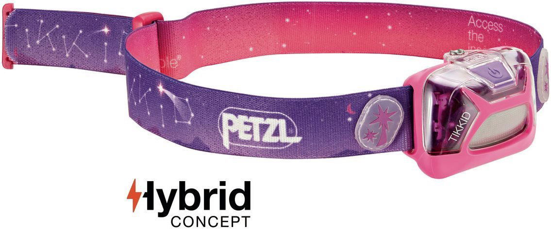 Čelovka Petzl Tikkid Pink