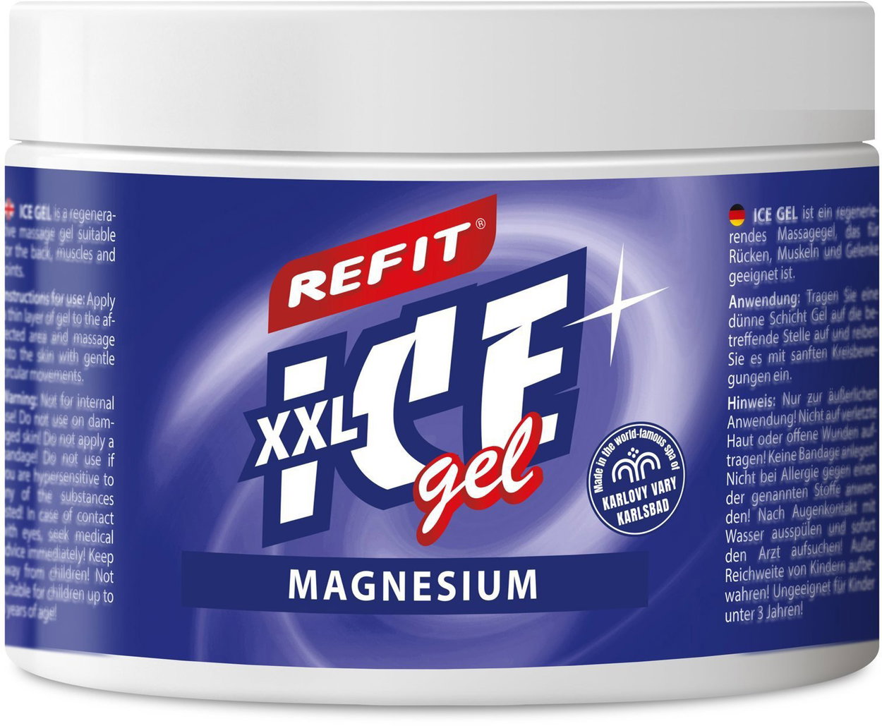 REFIT Ice Gel Magnesium Body Gel 500 ml