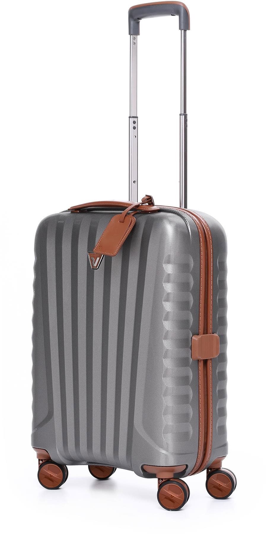 Roncato E-LITE S travel case, titanium, 55 × 40 × 20 cm
