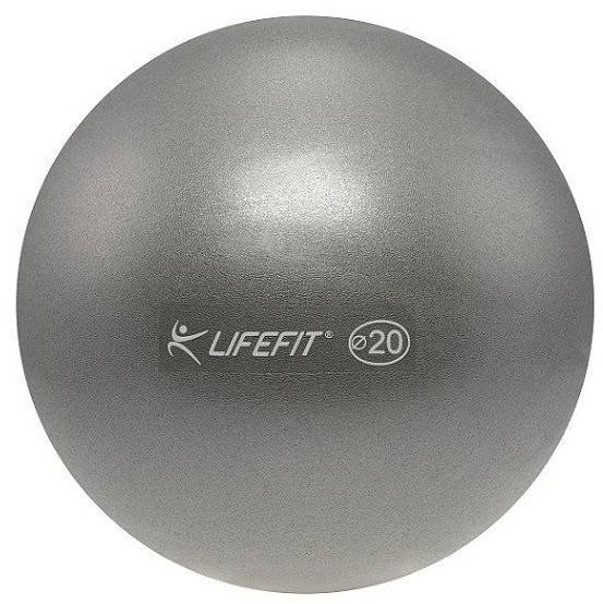 Overball Lifefit overball 20cm, stříbrný