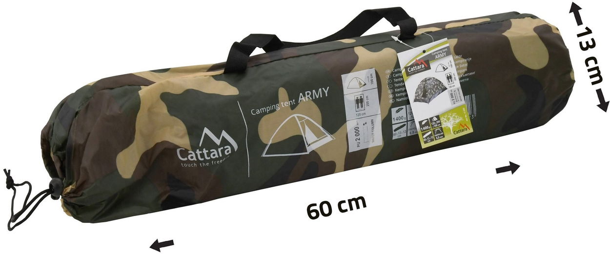 Stan Cattara Army PU 2000 mm 200×120×100 cm