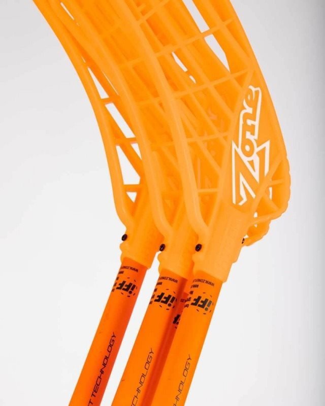 Floorball Zone HYPER Composite L 29 black/lava 96cm R-23