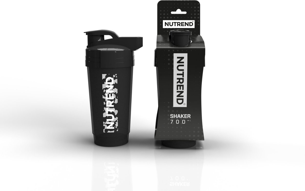 Nutrend shaker 700 ml, black with camouflage logo