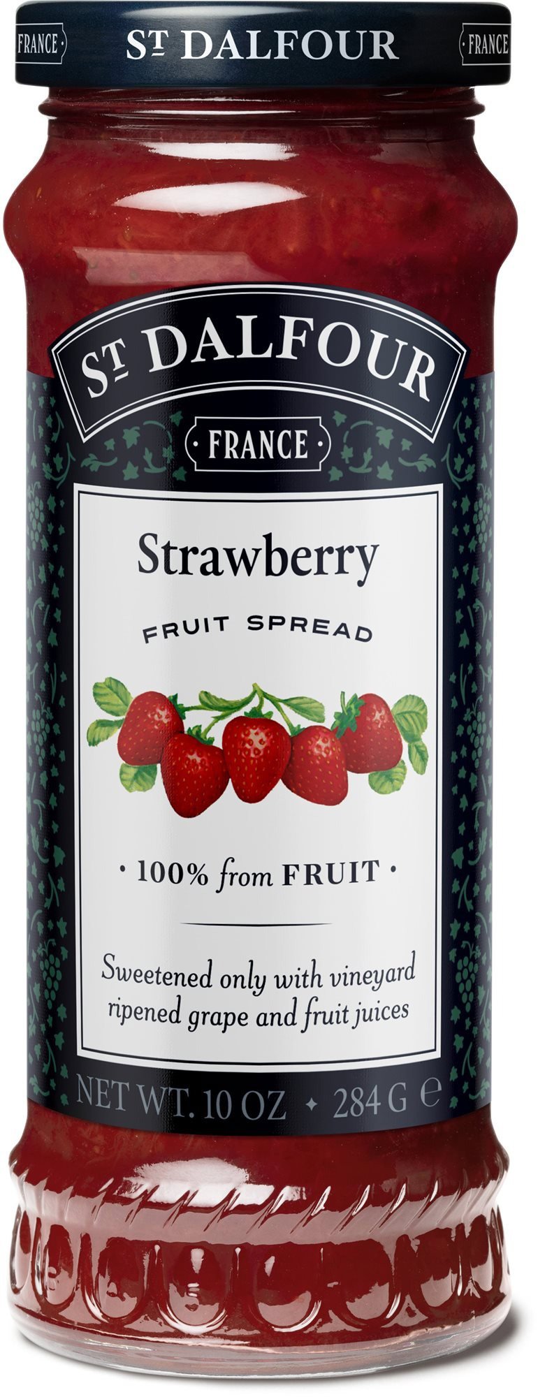 Jam St. Dalfour Strawberry fruit spread 284 g