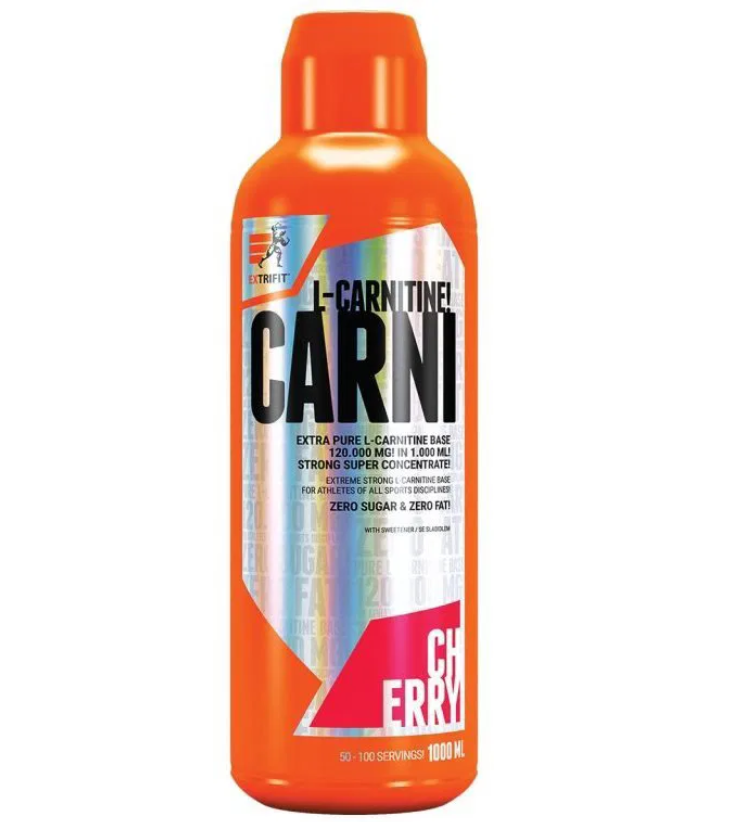 Spalovač tuků Extrifit Carni 120000 Liquid 1000 ml apricot