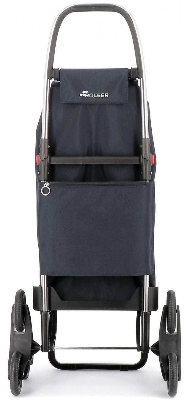 Rolser I-Max MF 6 Logic trolley shopping bag with wheels for stairs, grey