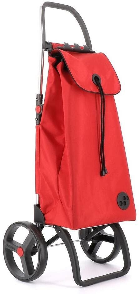 Rolser I-Max MF 2 Logic RSG trolley shopping bag with large wheels, red