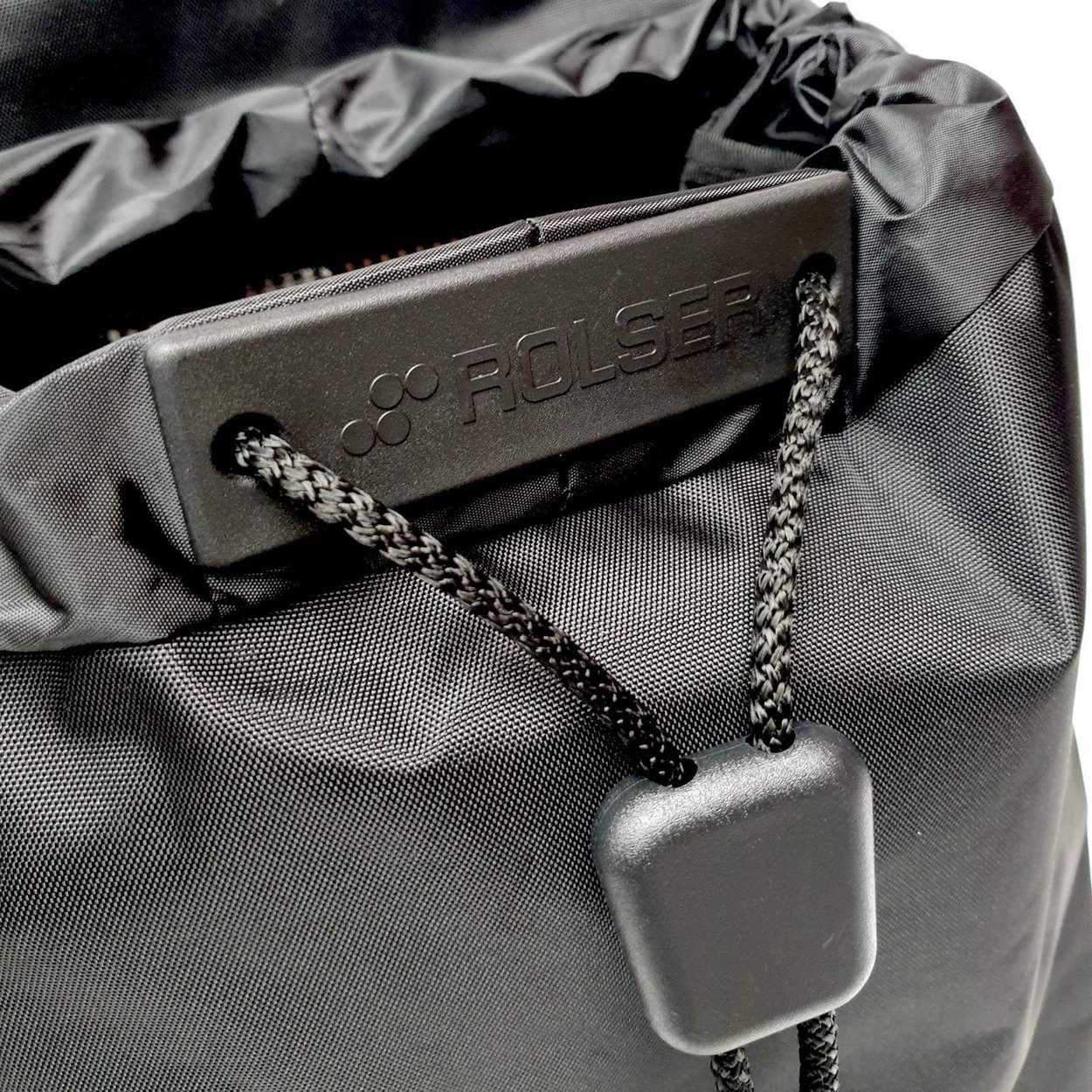 Rolser I-Max Star 2 shopping bag on wheels, black and white