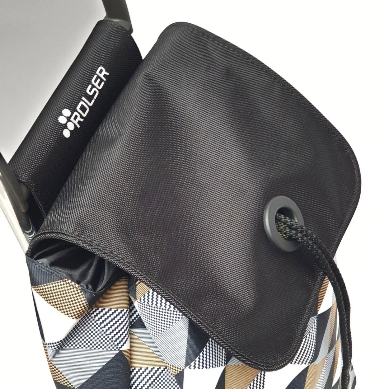 Rolser I-Max Sahara 2 Logic RSG trolley shopping bag, black