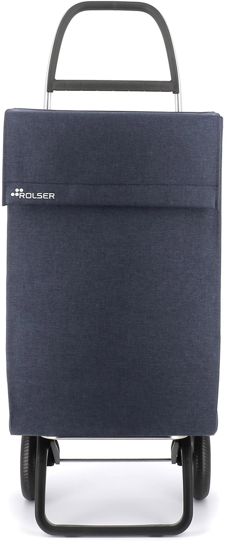 Einkaufstrolley Rolser Jean Tweed 2, dunkelblau