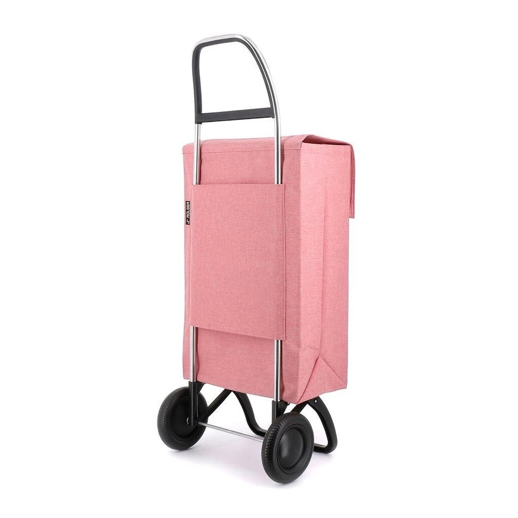 Rolser Jean Tweed 2 shopping bag on wheels, coral
