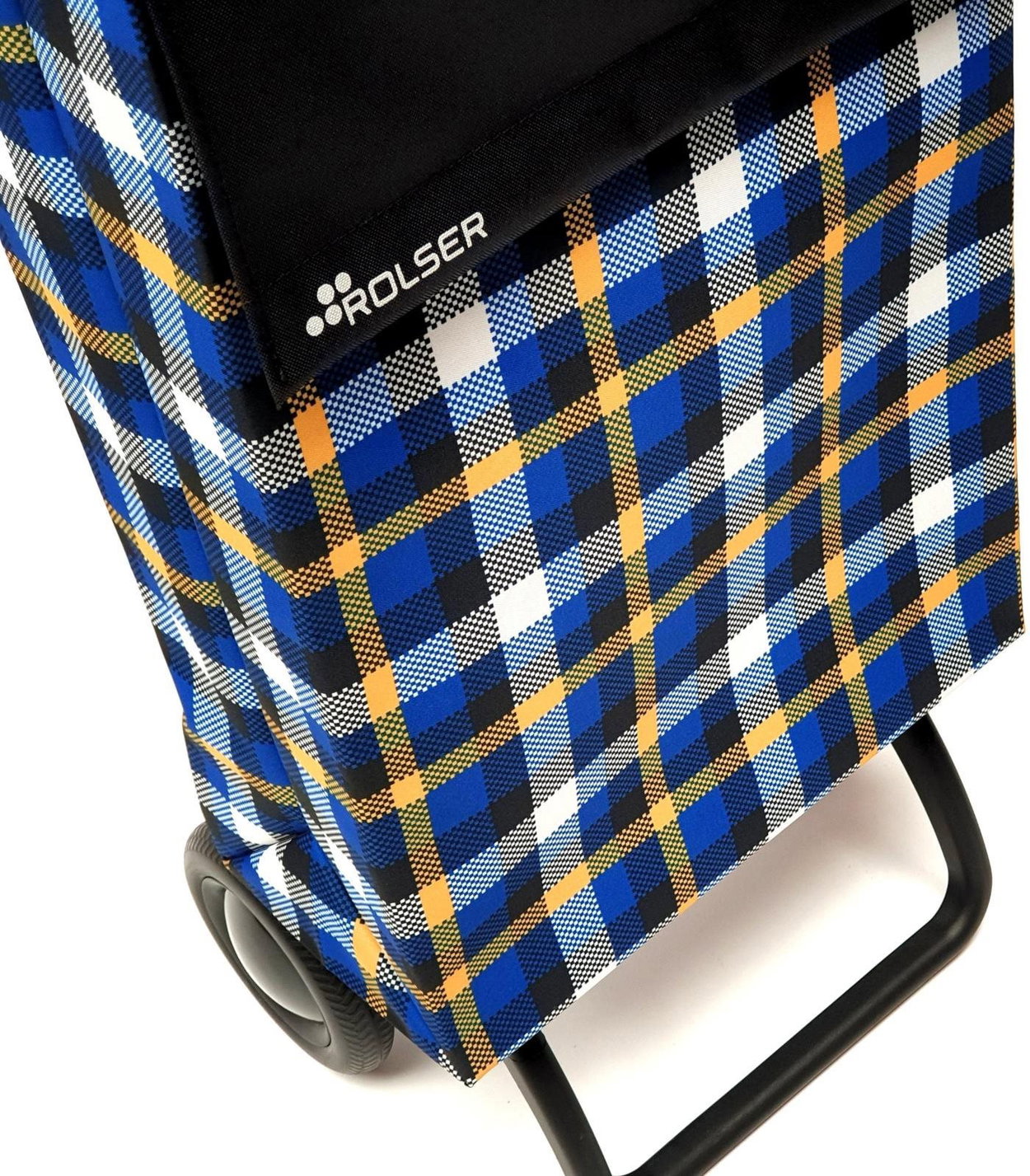 Shopping bag on wheels Rolser Jean Scottish 2,, black