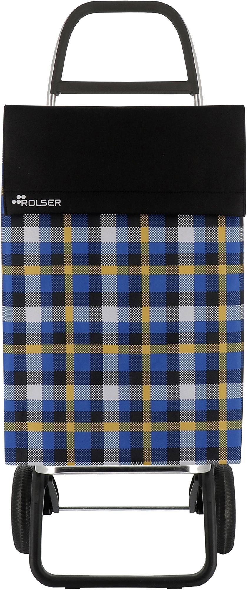 Shopping bag on wheels Rolser Jean Scottish 2,, black