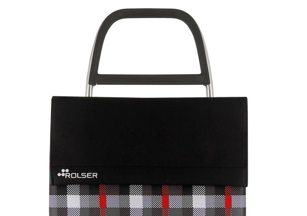 Shopping bag on wheels Rolser Jean Scottish 2,, grey
