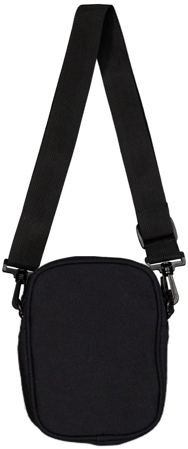 Shoulder bag Alpha Industries Label messenger small bag, black
