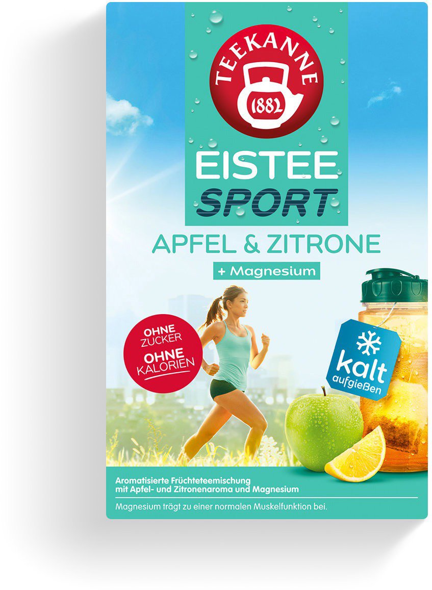 Teekanne Eistee Sport Apple-Lemon Ice Tea 18 × 2.5g