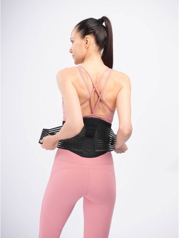 Take it shop Y210 Lumbar Support Belt Black