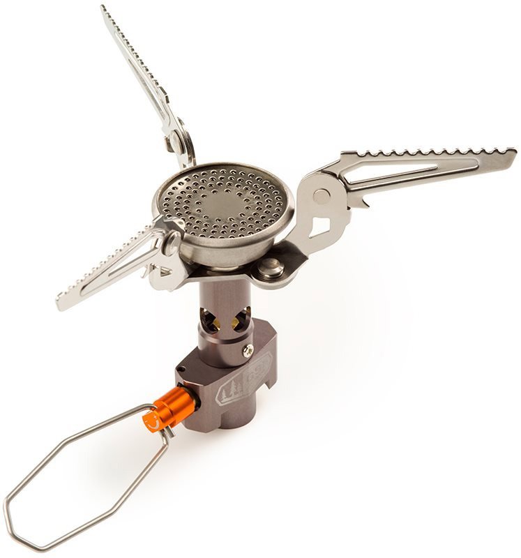 Kempingový vařič GSI Outdoors Pinnacle Canister Stove stříbrný