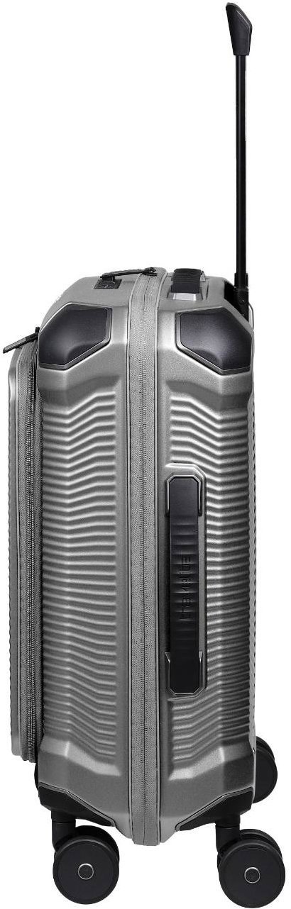 Travelite Millennium S Front pocket Silver suitcase