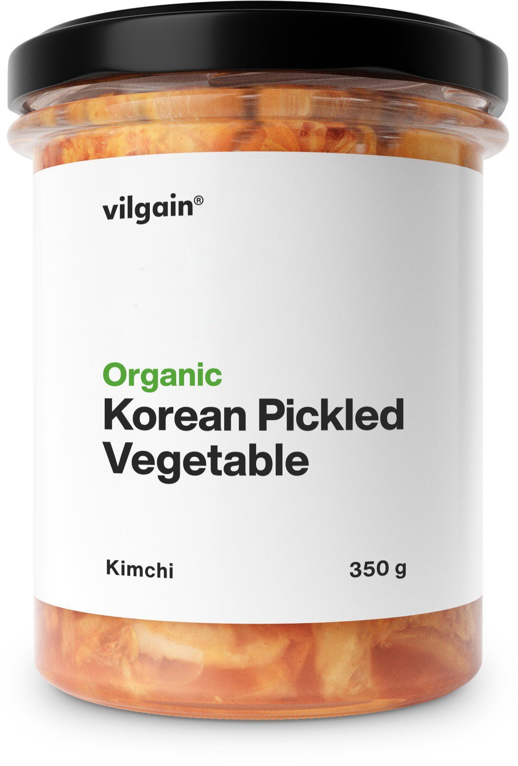 Side dish Vilgain Fermented vegetables BIO Korean kimchi 350 g