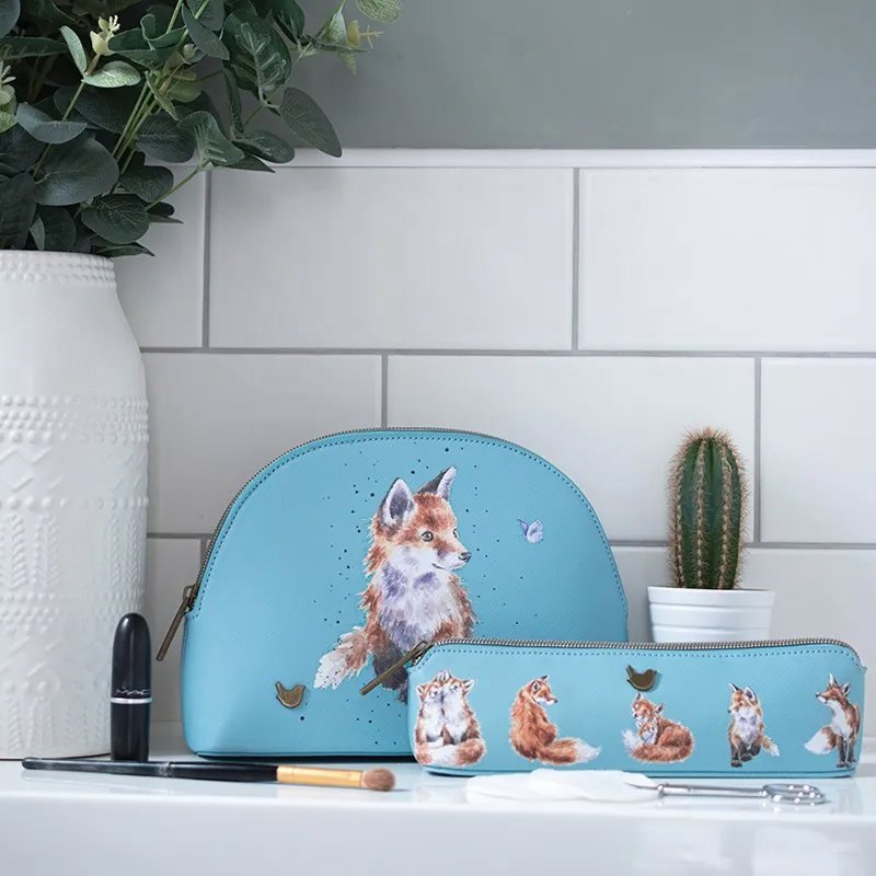 Travel Case Wrendale Designs Cosmetic Case Foxes