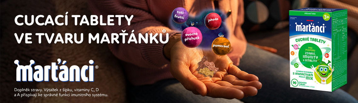 Multivitamín Marťánci s Imunactivem MIX 90 tablet