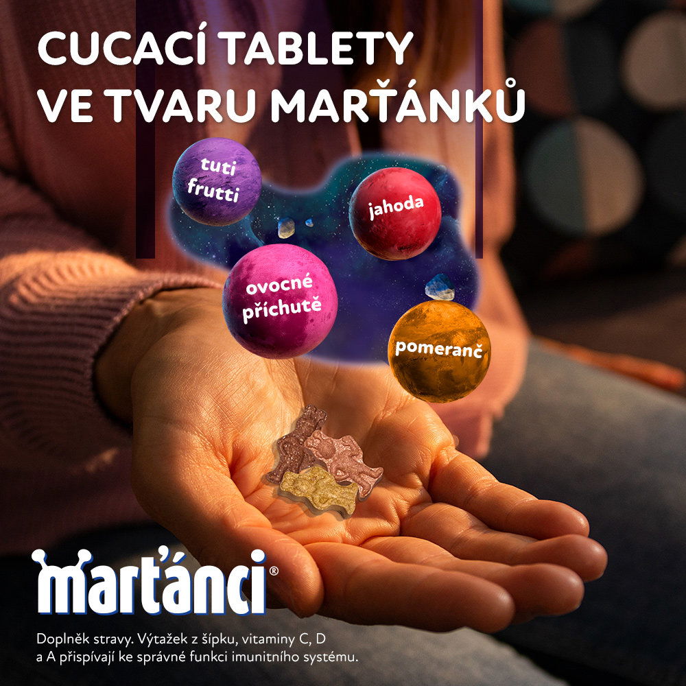 Multivitamín Marťánci s Imunactivem MIX 90 tablet