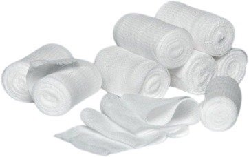 Fixation bandage 10 cm x 4 m (10 pcs)