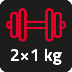 Stormred dumbbell set
