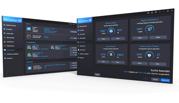 Ashampoo WinOptimizer Pro 29 office software (digital licence)
