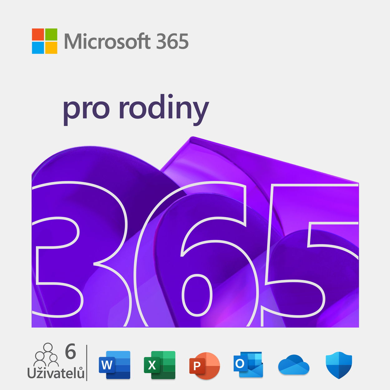 Kancelářský software Microsoft 365 Family EN (BOX)