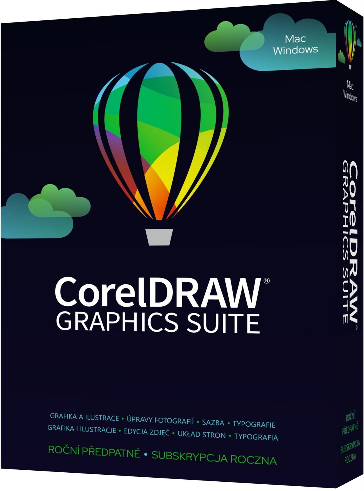 CorelDRAW Graphics Suite 365 Renewal, Win grafikai szoftver (elektronikus licenc)