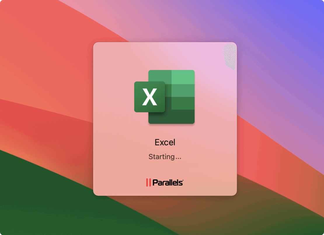 Grafický software Parallels Desktop