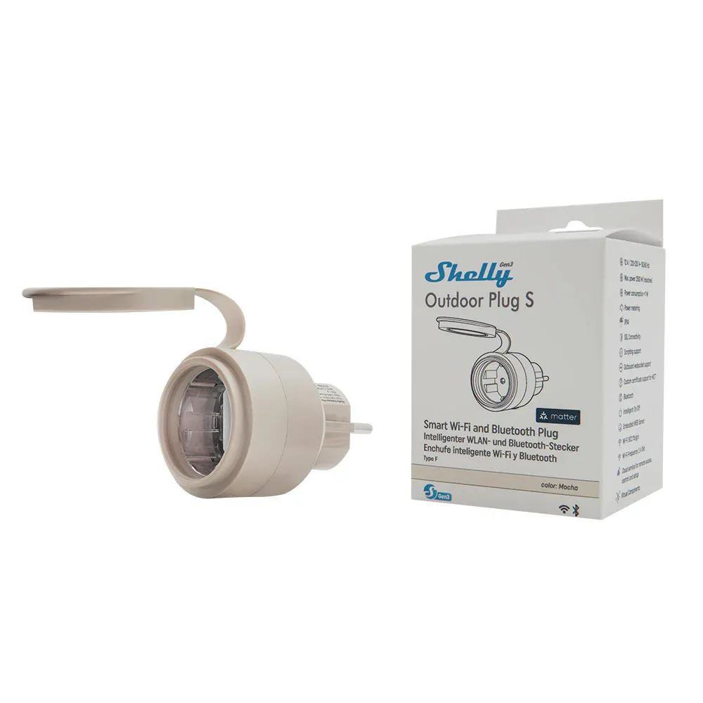 Shelly Outdoor Plug S Gen3 Smart Socket